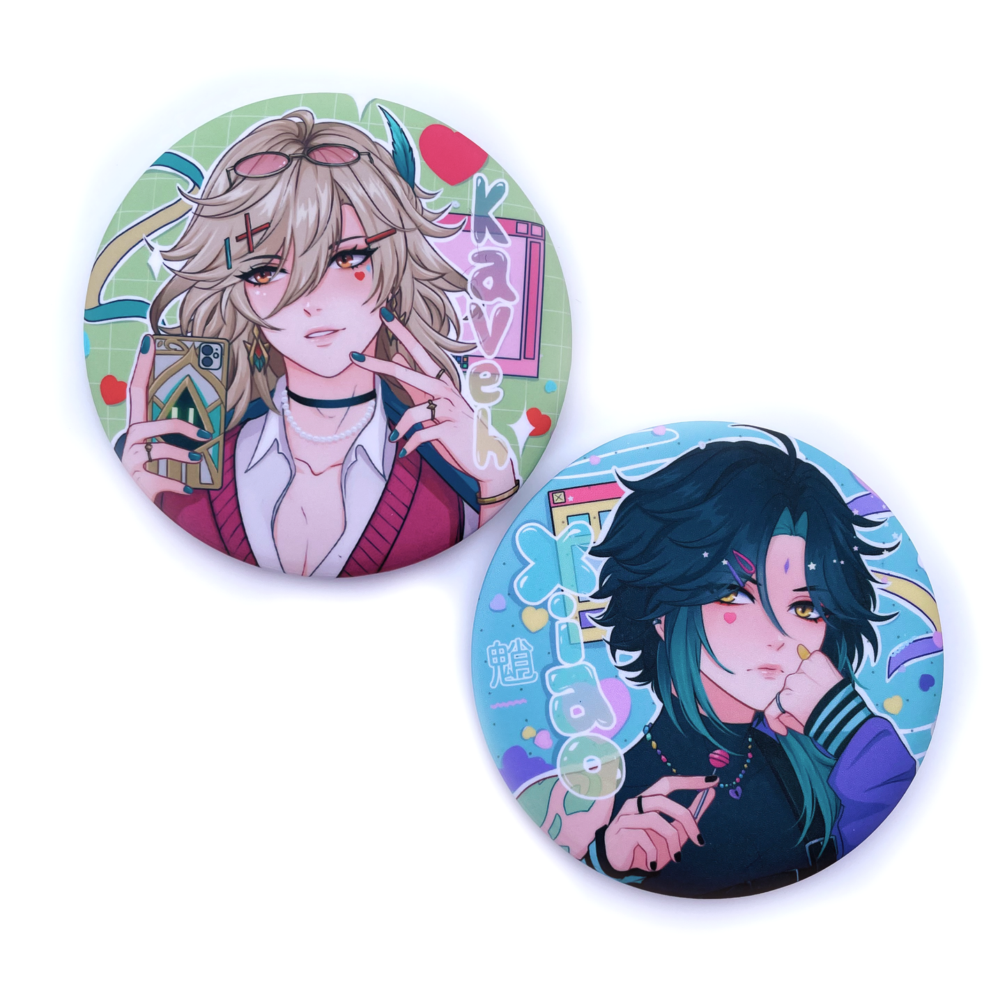 HAND MIRRORS - Xiao and Kaveh