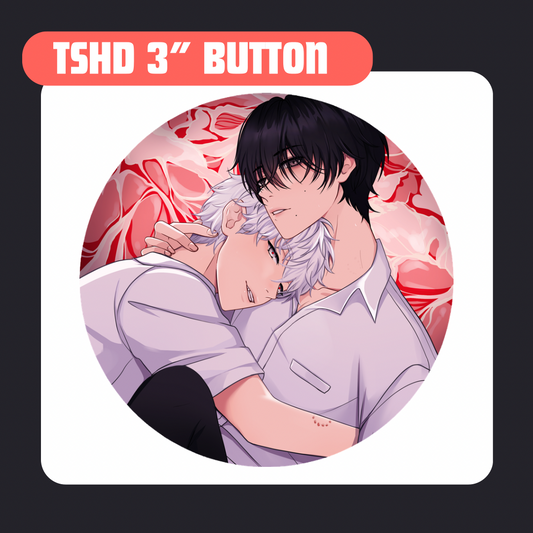 LARGE SHIP CIRCLE BUTTON - The Summer Hikaru Died