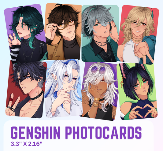 PHOTOCARDS - Genshin