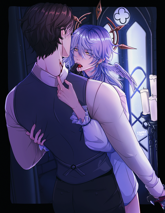 PRINT - Weltday Vampire AU [Honkai Star Rail]