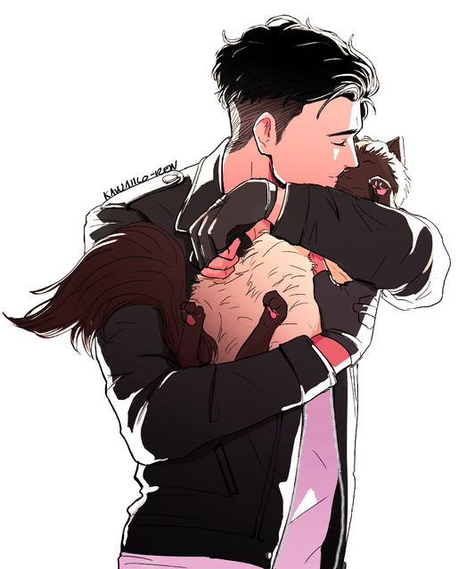 PRINT - Otabek and Potya [YOI]